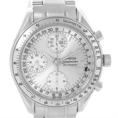 Photo of Omega Speedmaster Silver Dial Chronograph Date Mens Watch 3523.30.00