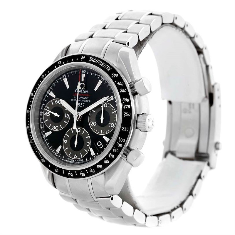 Omega Speedmaster Day Date Watch 323.30.40.40.01.001 Box Papers SwissWatchExpo