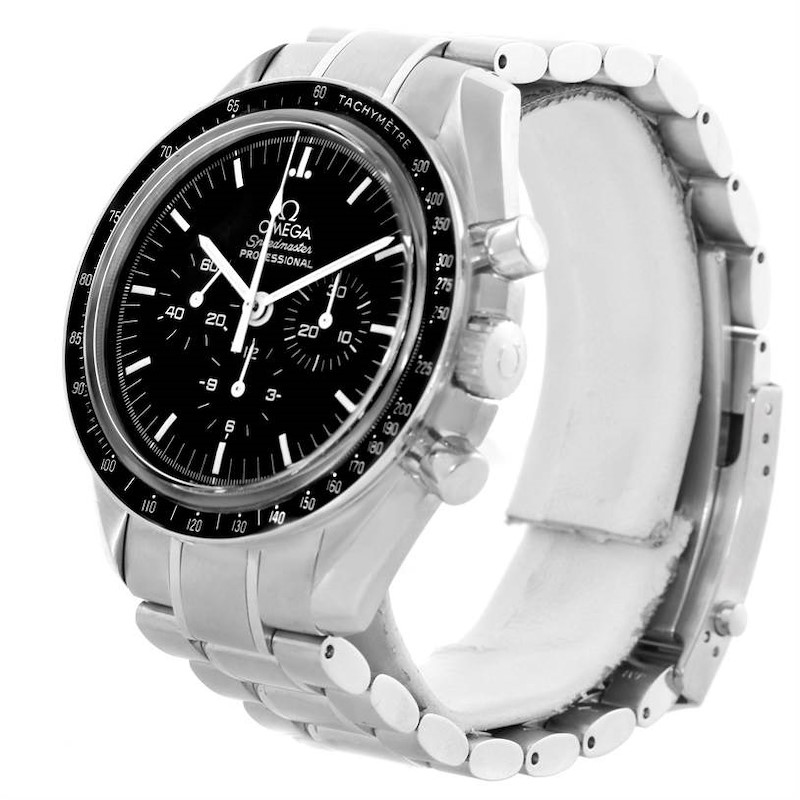 Omega Speedmaster Professional Moon Sapphire Caseback Watch 3573.50.00 SwissWatchExpo