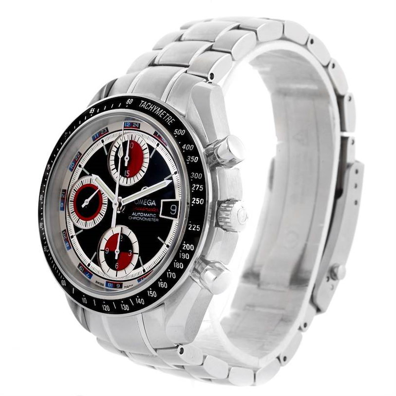 Omega Speedmaster Day Date Chronograph Watch 3210.52.00 SwissWatchExpo