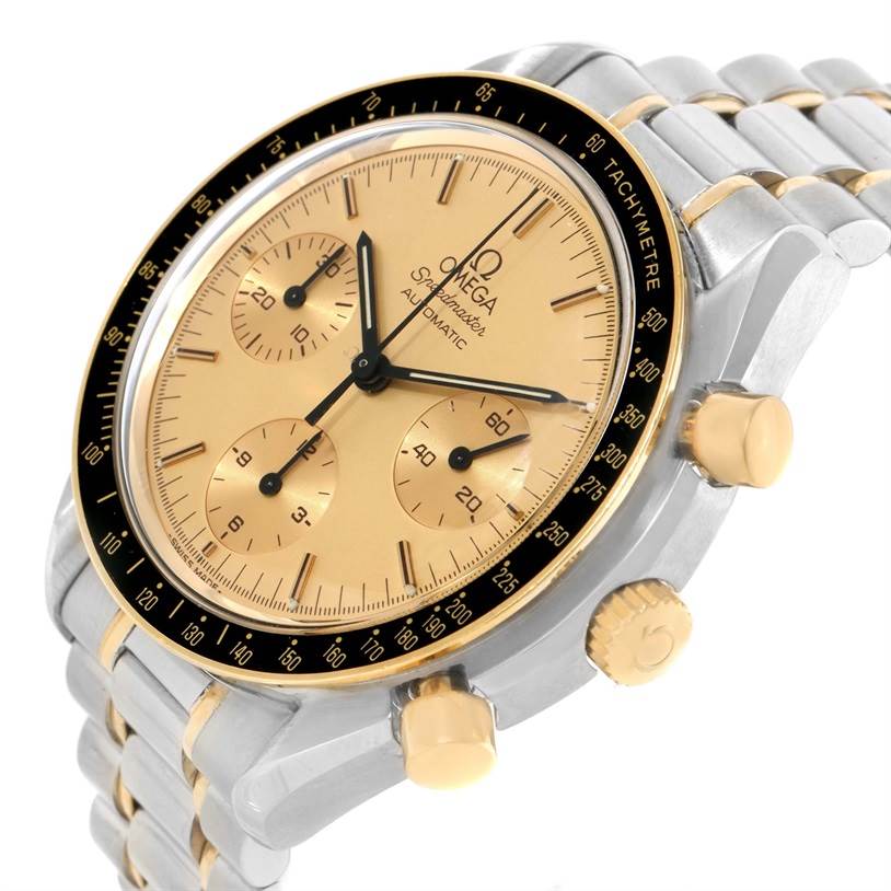 omega speedmaster automatic gold