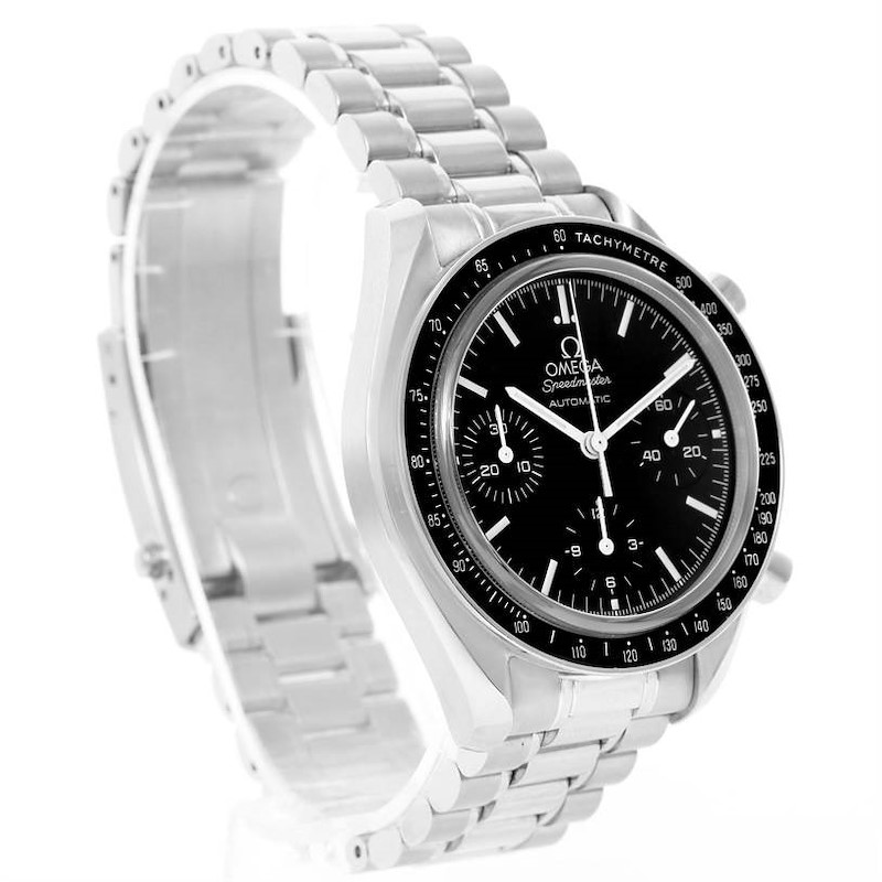 Omega Speedmaster Reduced Sapphire Crystal Automatic Watch 3539.50.00 SwissWatchExpo