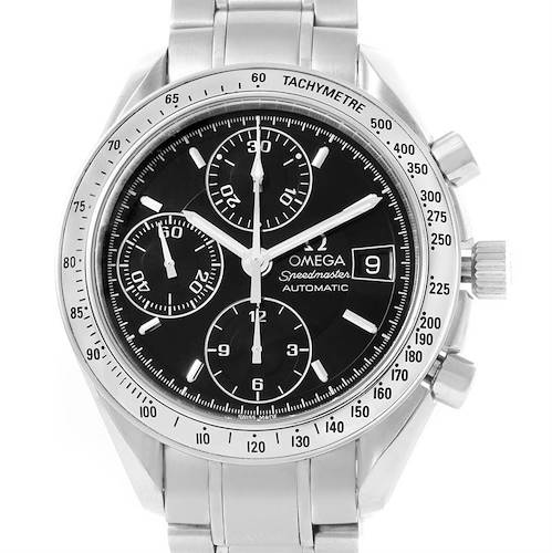 Photo of Omega Speedmaster Date Black Dial Chronograph Mens Watch 3513.50.00
