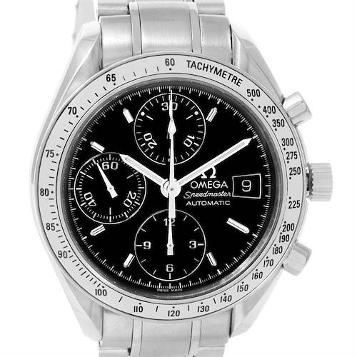 Photo of Omega Speedmaster Date Black Dial Automatic Mens Watch 3513.50.00