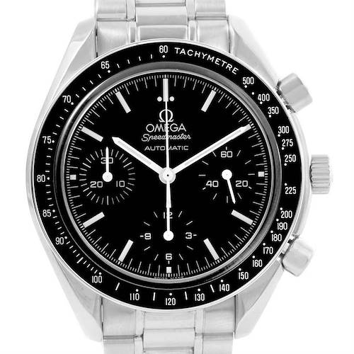 Photo of Omega Speedmaster Reduced Automatic Watch 3539.50.00 Box Papers