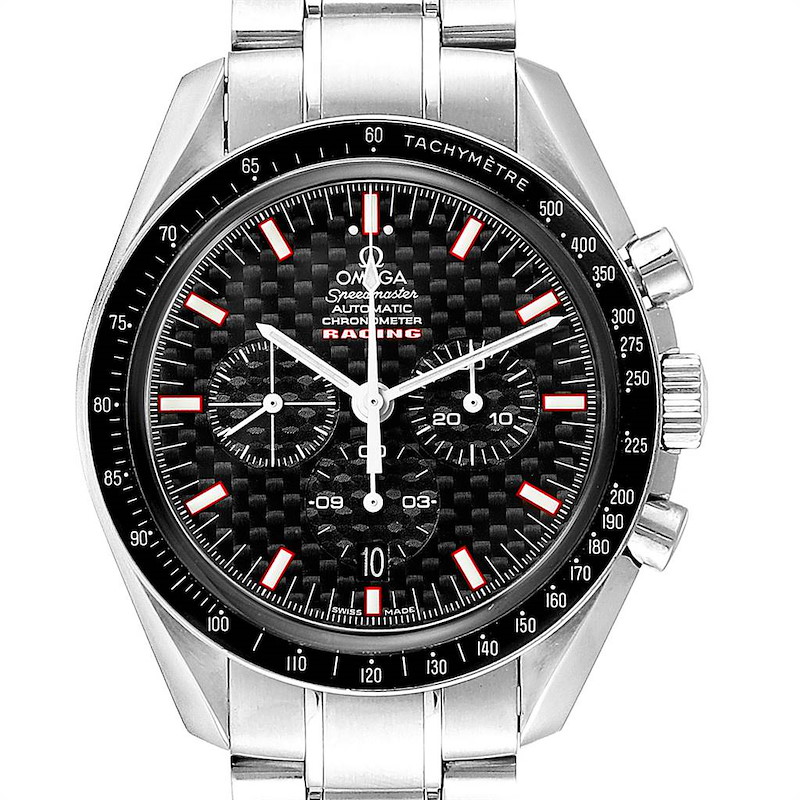 Omega Speedmaster Professional Racing Steel Mens Watch 3552.59.00 SwissWatchExpo