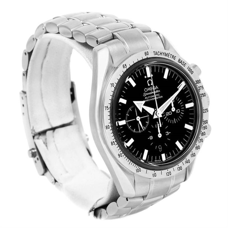Omega Speedmaster Broad Arrow Chronograph Watch 3551.50.00 SwissWatchExpo