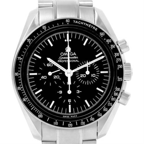 Photo of Omega Speedmaster 42mm Steel Moon Watch 3570.50.00 Box Papers