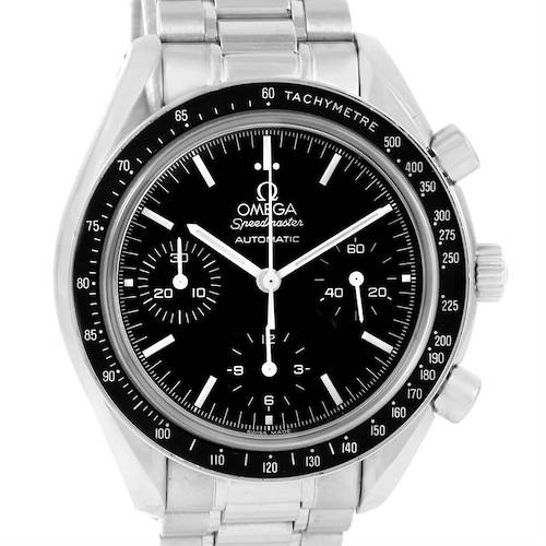 Photo of Omega Speedmaster Reduced Automatic Mens Watch 3539.50.00 Box Papers