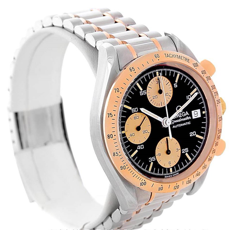 omega speedmaster rose gold