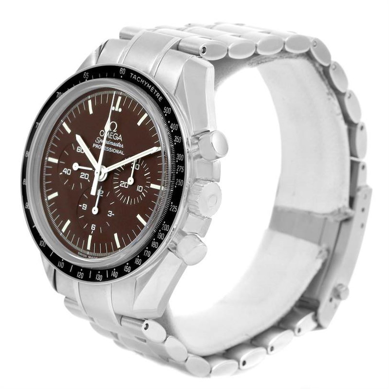 Omega Speedmaster Brown Dial Exhibition Moon Watch 311.30.42.30.13.001 SwissWatchExpo