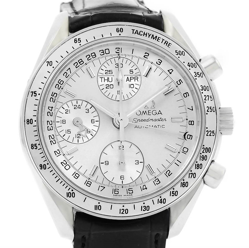 Omega Speedmaster Chronograph Day Date Watch 3823.30.00 SwissWatchExpo
