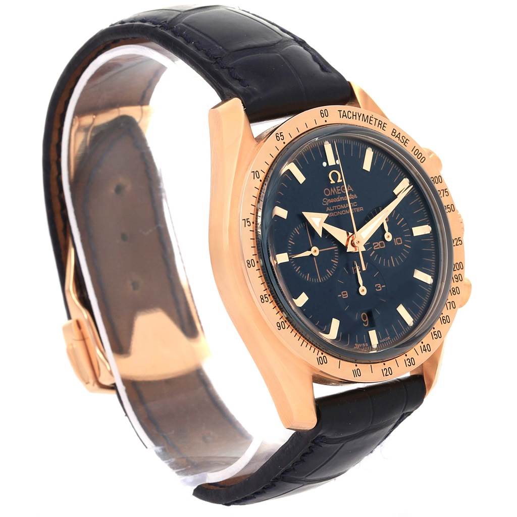 omega speedmaster rose gold