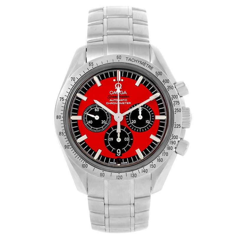 Omega Speedmaster Schumacher Legend Limited Edition Watch 3506.61.00 SwissWatchExpo