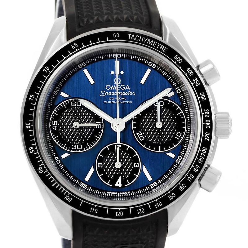 Omega Speedmaster Racing Blue Dial Watch 326.32.40.50.03.001 SwissWatchExpo