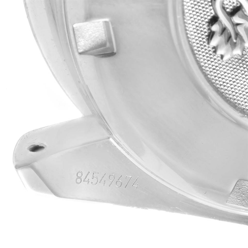 Close-up of the serial number engraved on the case back of the Omega Speedmaster 3220.50.00 Men
s Stainless Steel Black Dial 3220.50.00 Men
s Stainless Steel Black Dial watch.