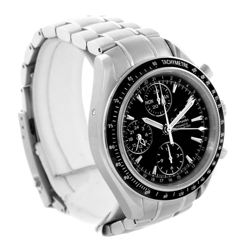 Omega Speedmaster Day Date 40mm Chronograph Mens Watch 3220.50.00 SwissWatchExpo