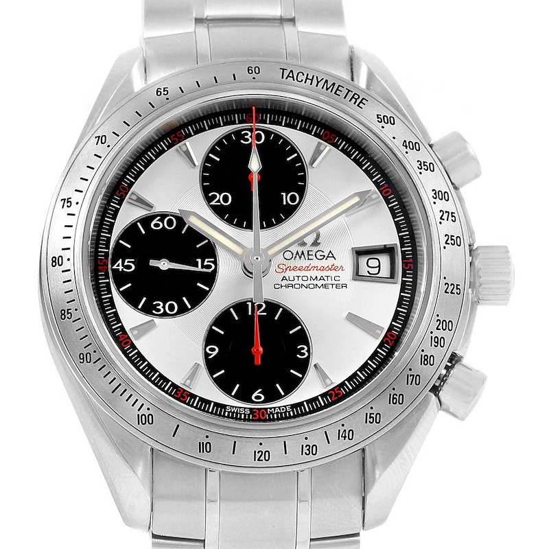 Omega Speedmaster Date Chronograph Automatic Mens Watch 3211.31.00 SwissWatchExpo