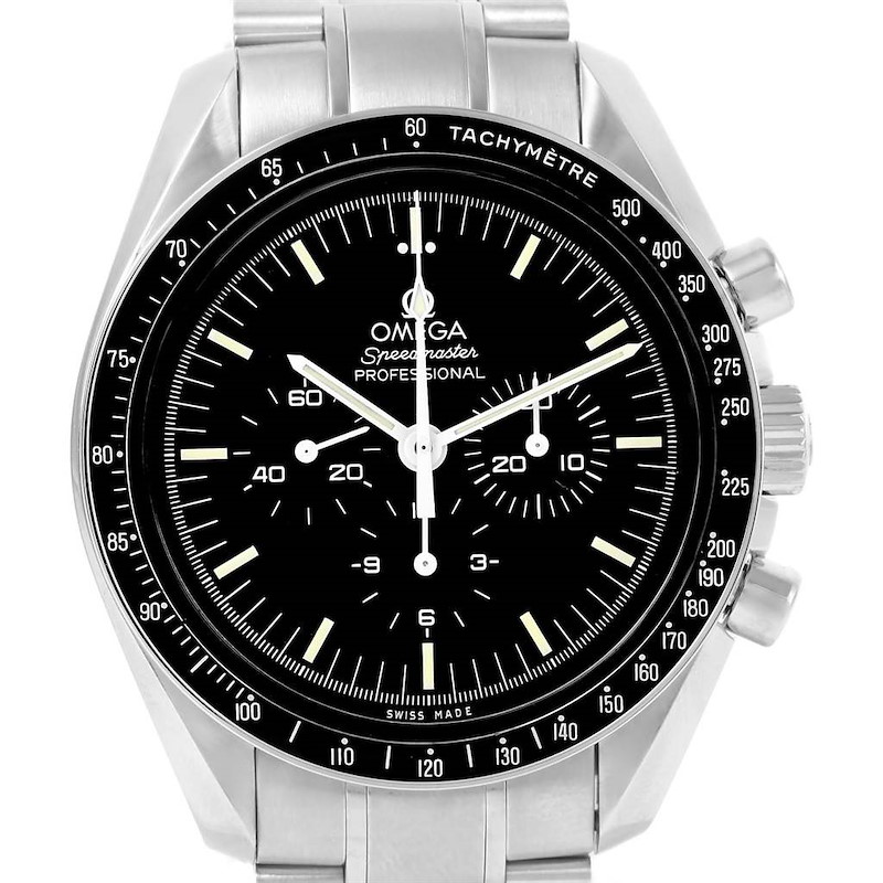 Omega Speedmaster Professional Steel Chronograph Moon Watch 3570.50.00 SwissWatchExpo