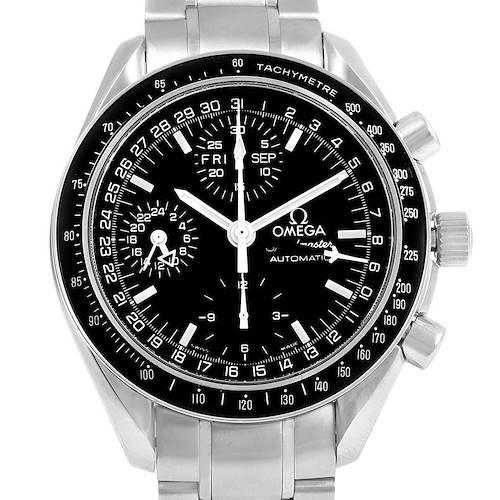 Photo of Omega Speedmaster Day-Date Chronograph Mens Watch 3520.50.00 Box Card