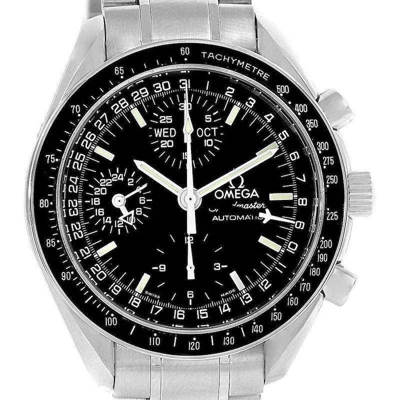 Omega Speedmaster Day-Date Chrono Mens Watch 3520.50.00 SwissWatchExpo