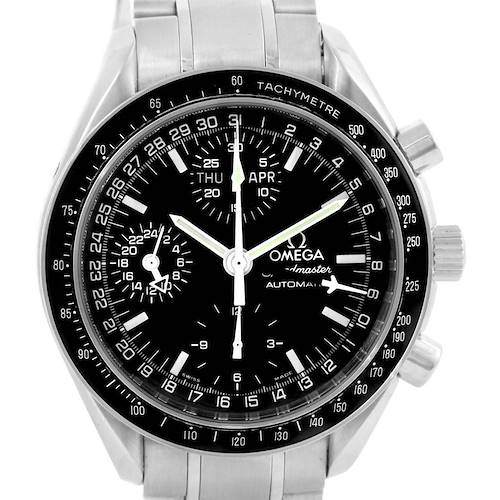 Photo of Omega Speedmaster Day-Date Chrono Mens Watch 3520.50.00 Box Papers