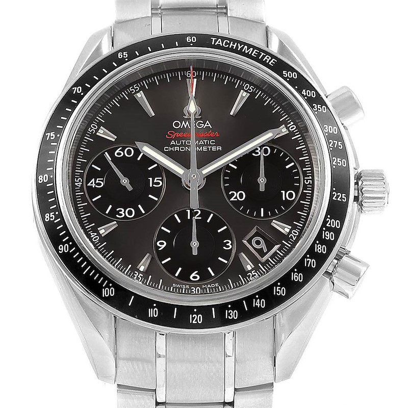 Omega Speedmaster Date Automatic Watch 323.30.40.40.06.001 Box Card SwissWatchExpo