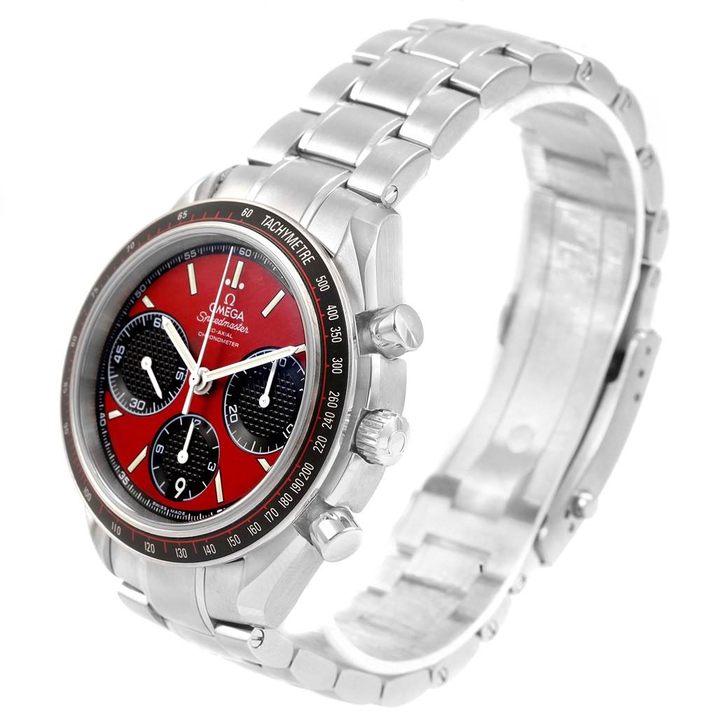 omega speedmaster racing red