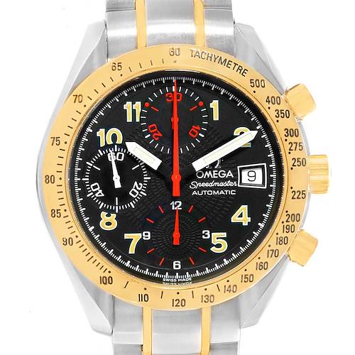Photo of Omega Speedmaster Steel Yellow Gold Automatic Watch 3313.53.00