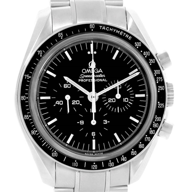 Omega Speedmaster Exhibition Case Back Moon Watch 3573.50.00 SwissWatchExpo