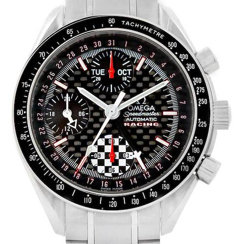 Photo of Omega Speedmaster Racing Limited Edition Watch 3529.50.00 Box Card