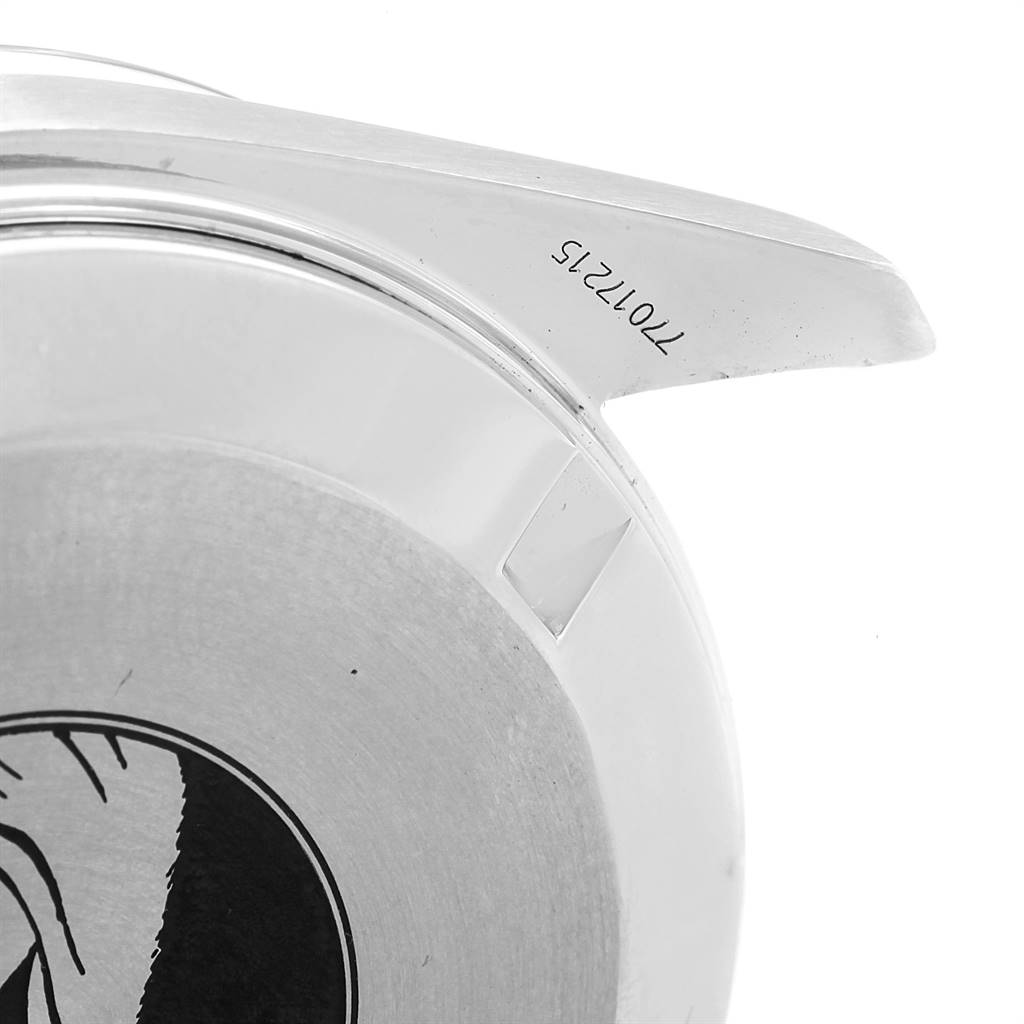 This image shows the back case and a lug of the Omega Speedmaster 3571.50.00 Men's Stainless Steel Black Dial 3571.50.00 Men's Stainless Steel Black Dial watch.