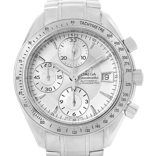 Photo of Omega Speedmaster Silver Dial Chronograph Mens Watch 32113000 Card
