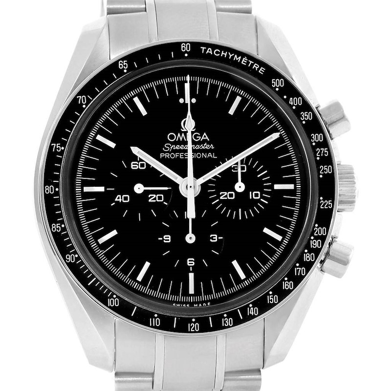 Omega Speedmaster Moonwatch Steel Watch 311.30.42.30.01.005 Box Papers SwissWatchExpo