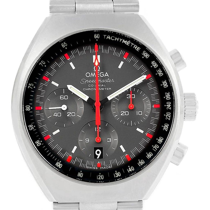 Omega Speedmaster Mark II Chrono Watch 327.10.43.50.06.001 Box Card SwissWatchExpo
