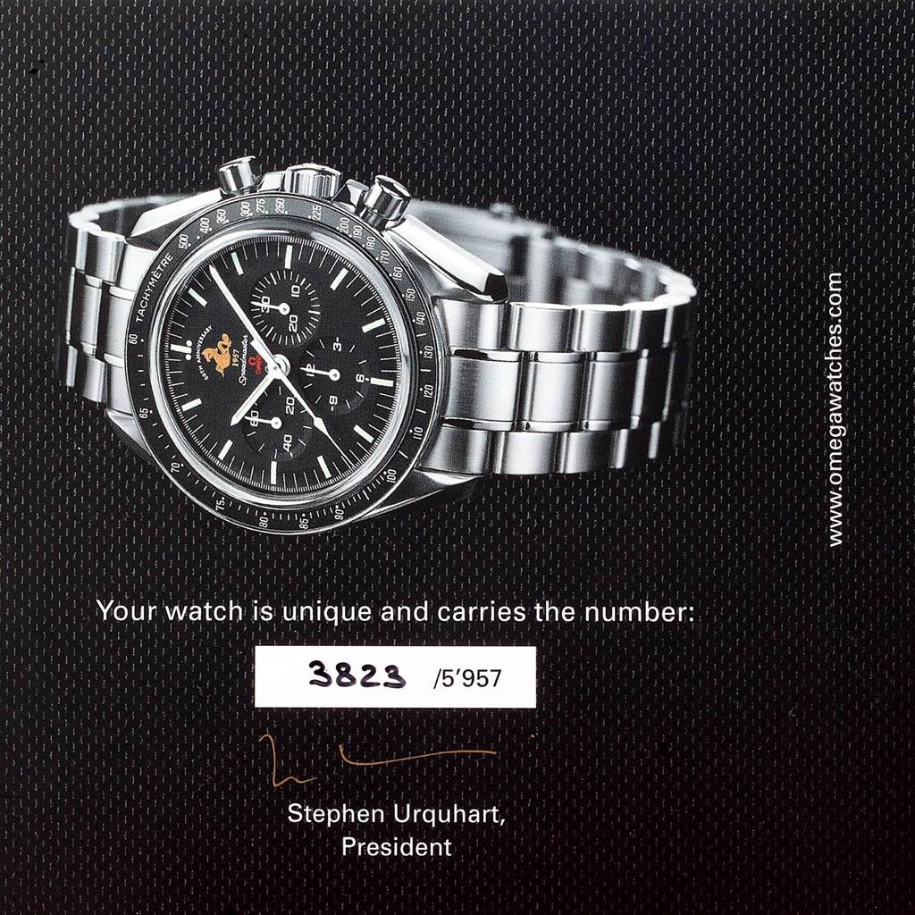 omega speedmaster 50th anniversary moonwatch
