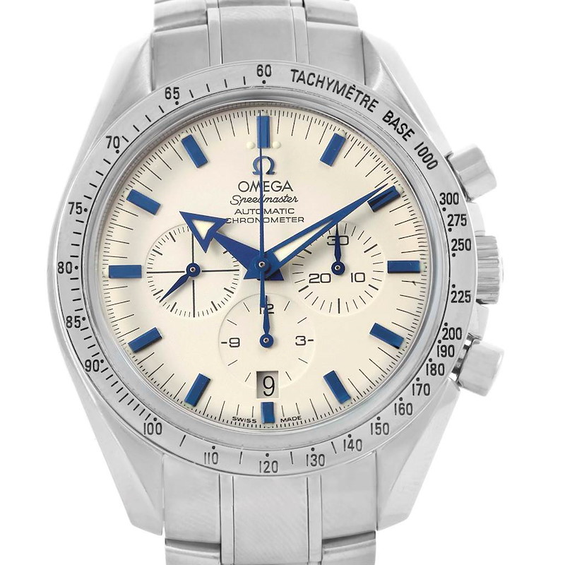Omega Speedmaster Broad Arrow Chronograph Mens Watch 3551.20.00 SwissWatchExpo