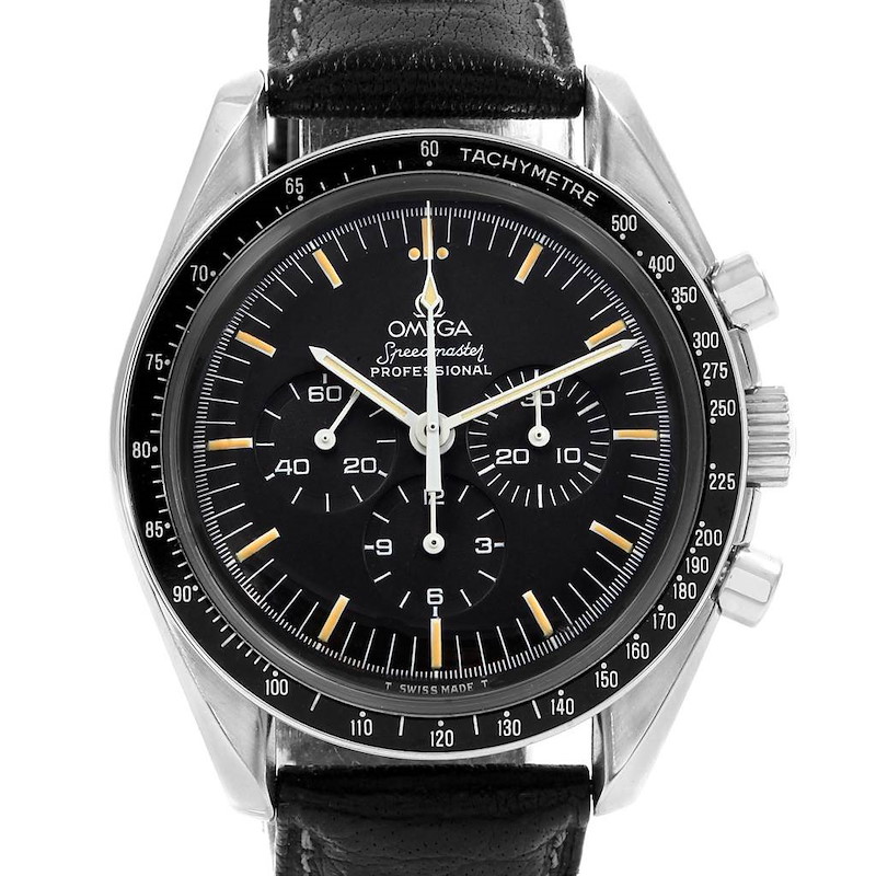 Omega Speedmaster Vintage Steel Moon Watch Caliber 861 145.022 SwissWatchExpo