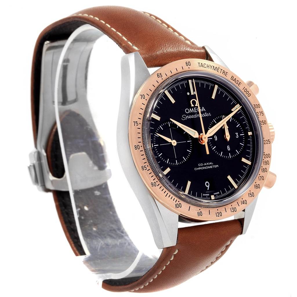omega speedmaster rose gold