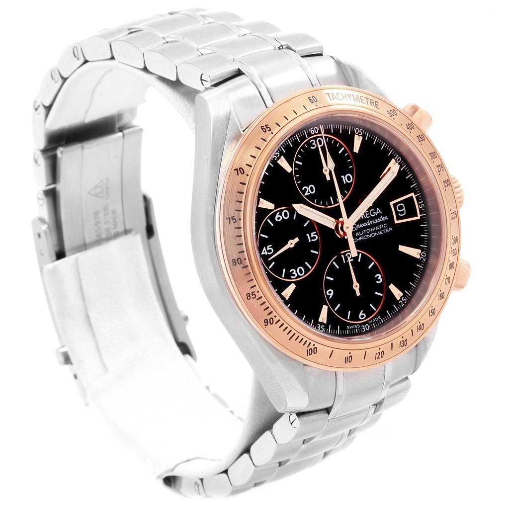 omega speedmaster rose gold
