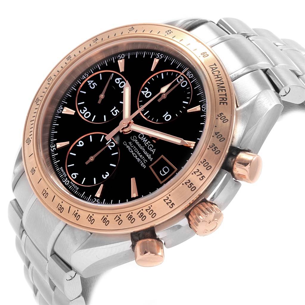 omega speedmaster rose gold