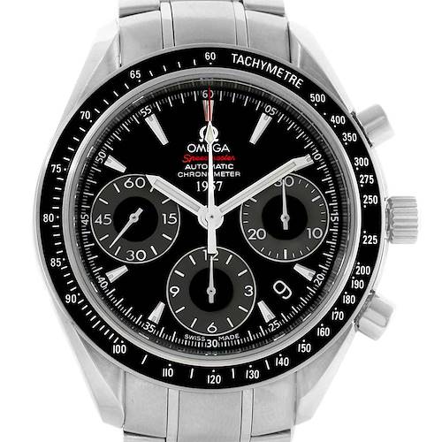 Photo of Omega Speedmaster Date LE Mens Watch 323.30.40.40.01.001 Box Card