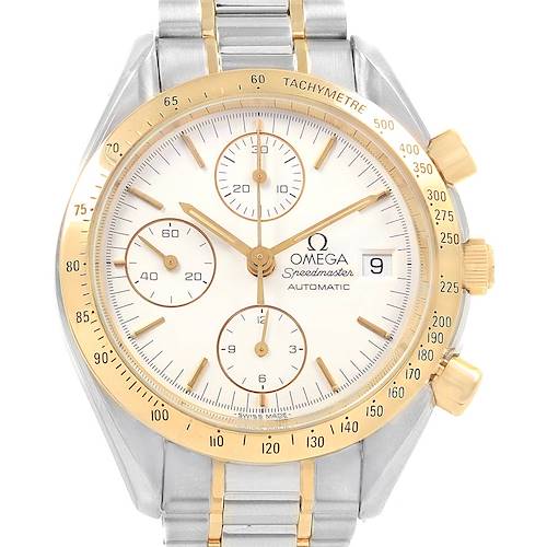 Photo of Omega Speedmaster Date Steel Yellow Gold Chronograph Watch 3311.20.00