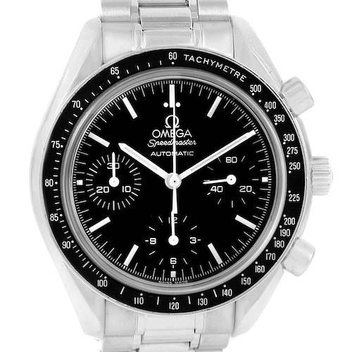 Photo of Omega Speedmaster Reduced Automatic Mens Watch 3539.50.00 Box Card