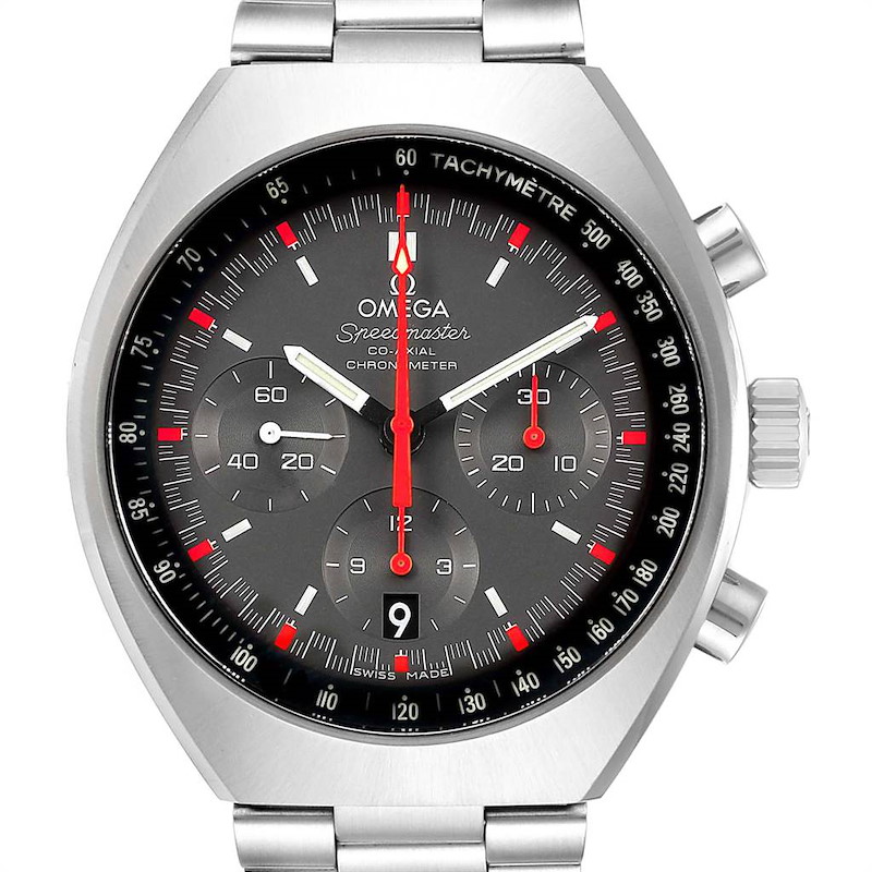 Omega Speedmaster Mark II Chrono Watch 327.10.43.50.06.001 Box SwissWatchExpo