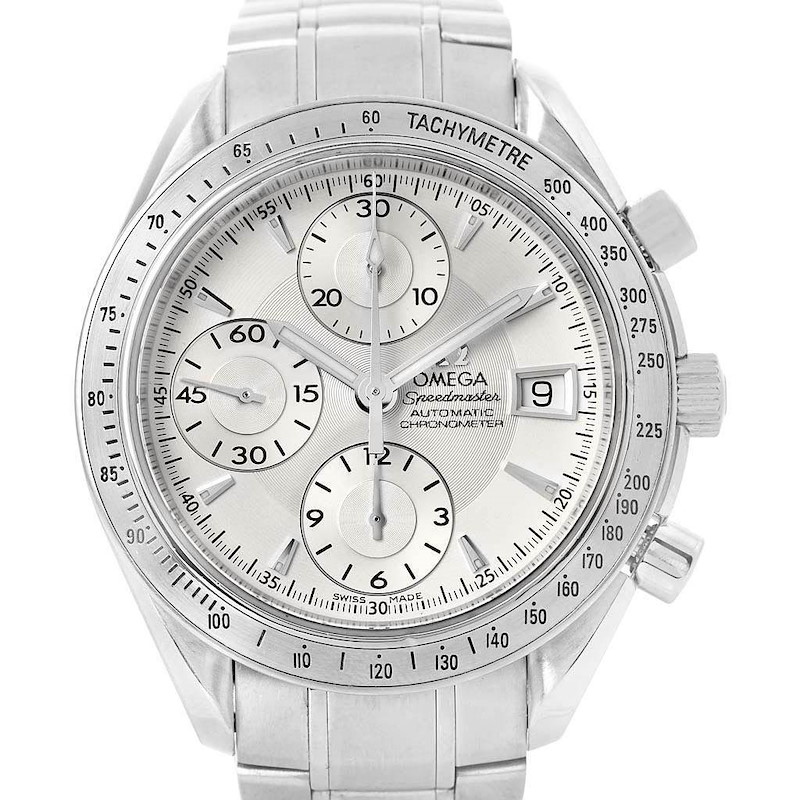 Omega Speedmaster Chronograph Automatic Steel Mens Watch 3211.30.00 SwissWatchExpo