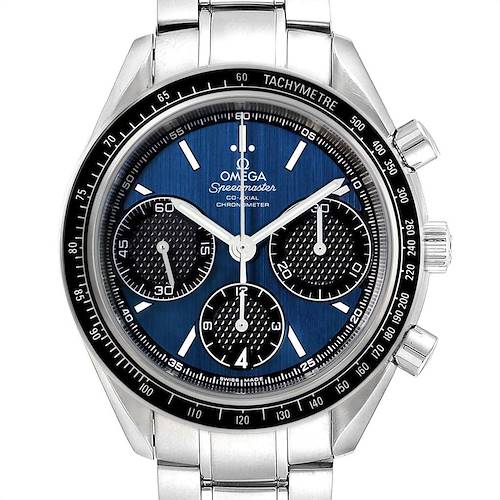 Photo of Omega Speedmaster Racing Blue Dial Mens Watch 326.30.40.50.03.001 Card