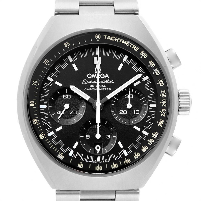 Omega Speedmaster Mark II Co-Axial Watch 327.10.43.50.01.001 Box SwissWatchExpo