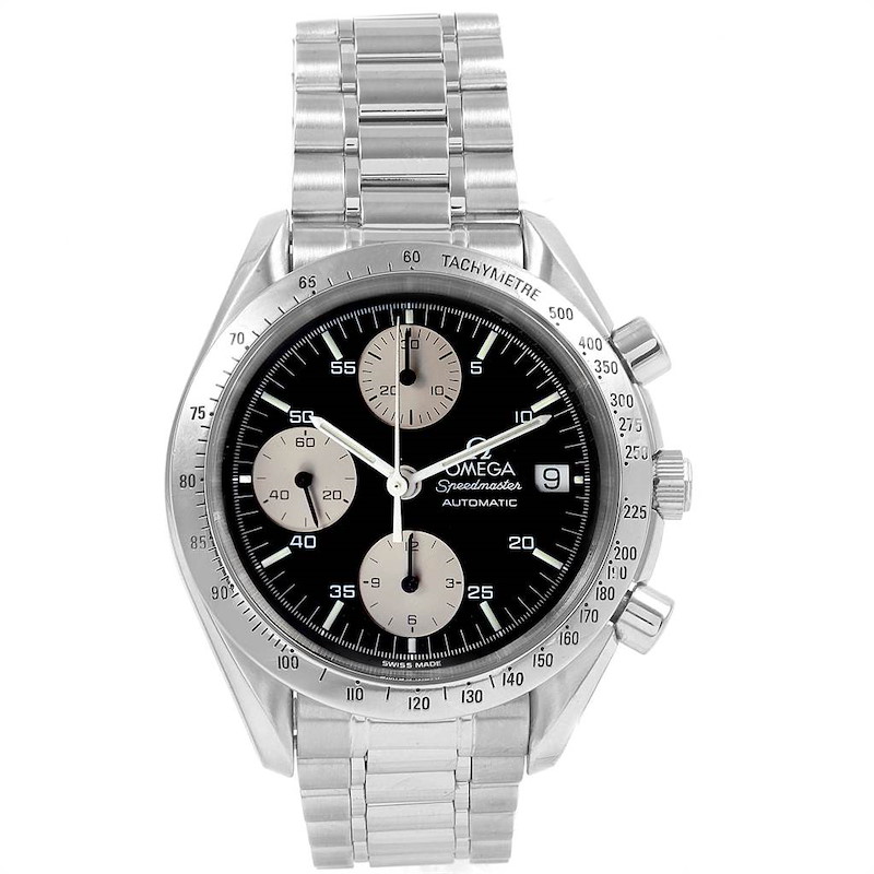 Omega Speedmaster Date Chronograph Steel Mens Watch 3511.50.00