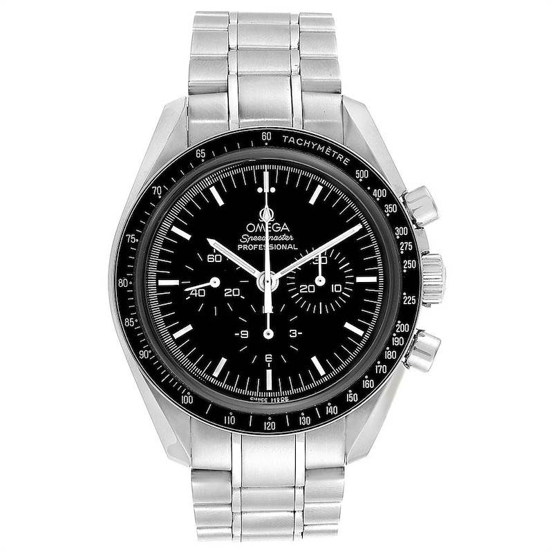 Omega Speedmaster Exhibition Case Back Moon Watch 3573.50.00 Box Card ...